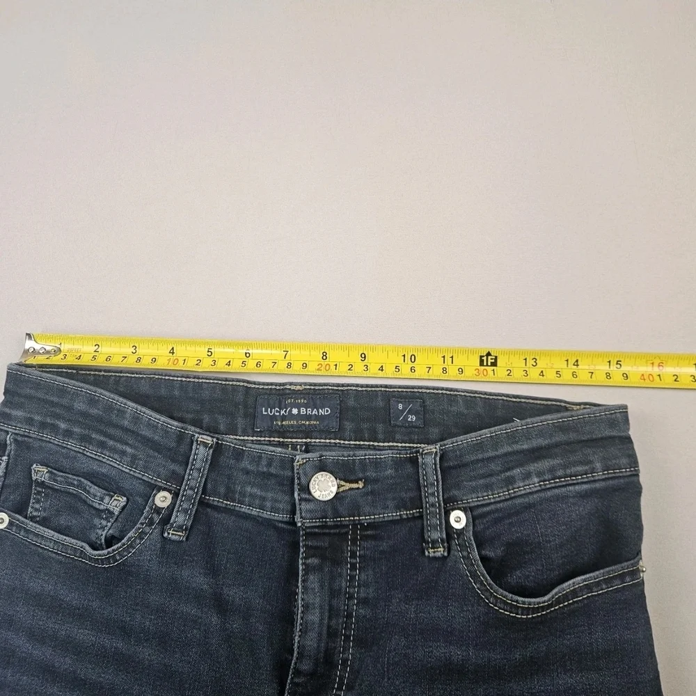 Lucky Brand Ava Skinny Jeans Womens‎ 8/29 Blue Stretch Denim - Picture 5 of 15